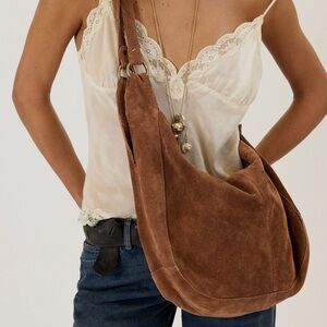 Free People Roma Suede Bag